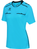 Hummel T-Shirt Hmlreferee Fußball Damen in NEON BLUE