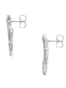 Yokoamii Ohrstecker Muschel aus Messing in silber