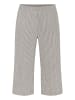 KAFFE curve Casual Hose KCnana Loose fit in Midnight/White Stripe