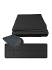 relaxdays Yogamatte in Schwarz - (B)61 x (H)0,6 x (T)183 cm
