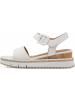 Tamaris Komfort Sandalen für Damen in weiß