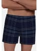 CECEBA Boxershort 2Er Pack Dundee in blau-mittel-Karo