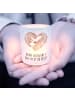 Mr. & Mrs. Panda Kerzenhalter Otter Valentine mit Spruch in Transparent