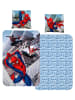 Spiderman Jungen Bettwäsche-Set Flanell "Marvel Spider-Man" in Bunt