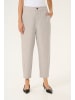 Kaffe Hose KAesther Loose fit in Feather Gray Melange Pinstripe