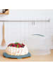 Rotho FRESH Kuchentransportbox XL in Transparent / Horizon blau
