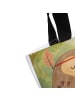 Mr. & Mrs. Panda Shopper Eule Federschmuck Design mit Spruch in Weiß