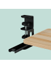relaxdays Tastaturablage in Holzoptik - (B)65 x (T)24 cm