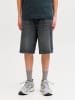 JACK & JONES Junior Jeans-Shorts in Black Denim