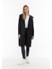 DreiMaster Maritim Damen Übergangsmantel - Recyceltes Material in Schwarz