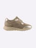 Heine Sneaker in taupe-hellgoldfarben
