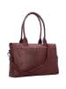 Plevier Rock Beryl Schultertasche Leder 40.5 cm Laptopfach dunkelbraun