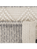 Beliani Kurzflor DAVUTLAR in Grau/Beige - (W) 200 x (H) 1 x (L) 200 cm