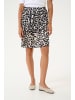 Kaffe Rock KAsepia Regular fit in Black/White Leopard