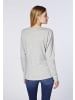 Detto Fatto Longsleeve im Basic-Stil in Grau
