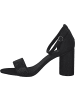 La Strada Pumps in black- grossgrain glitter + st