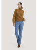 Hessnatur Strick Pullover in bernstein