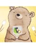 Mr. & Mrs. Panda Kerze Pinguin PEM mit Spruch in Transparent