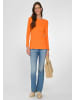 WALL London Langarmshirt Cotton in orange