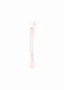 Gemshine Halskette Choker Rosenquarze und Zuchtperlen in silver coloured