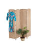 relaxdays Paravent in Natur - (B)160 x (H)170 cm
