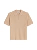 Marc O'Polo DENIM Strick-Poloshirt regular in Frosty Sand