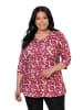 Ulla Popken Longshirt in rubinrot