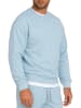 Reichstadt Herren Regular Fit Pullover Logo-Stitching in Baby Blue