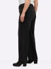 sheego Jeans in black denim