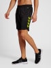 Hummel Hummel Kurze Hose Hmlcore Multisport Erwachsene Atmungsaktiv Schnelltrocknend in BLACK/LIME POPSICLE