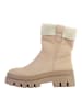 Divine Factory Stiefeletten mit Reißverschluss Beige