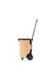Reisenthel carrycruiser - Einkaufstrolley 47.5 cm (twist maroon) in frame raffia black