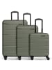 Franky Munich 4.0 4 Rollen Kofferset 3-teilig mit Dehnfalte in olive dull