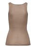 Hanro Top Woolen Silk in Taupe