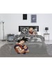 Dragon Ball Dragon Ball Z Bettbezug Set Polycotton 240x220 cm + 2 Kissen 65x65 cm in Grau