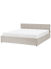 Beliani 2-tlg Doppelbett LAURESSES in Beige