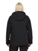 Ulla Popken Softshelljacke in schwarz