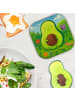 Mr. & Mrs. Panda Untersetzer für Gläser Avocado Kern Design ohne... in Weiß