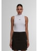 Mister Tee Mister Tee Love Ladies Sleeveless Turtleneck Body in white