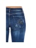 Frankie Morello Blau Baumwolle Damen Jeans