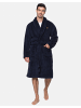 Threadbare Bademantel Robert Robe in Navy