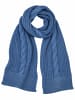 collezione alessandro Winterschal " Warm " in blau