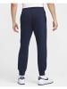 Nike Pantalón de chándal in Obsidian/White