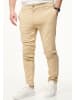 DAILY COTTON Chinohose - als Performance Pants mit Super Stretch in Slim-Fit in Beige