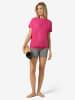 super.natural Merino T-Shirt W YOGA LOOSE TEE in Pink