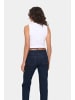 SAINT TROPEZ Jerseytop AsterSZ Slim fit in Bright White