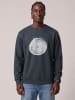 wat? Apparel Sweatshirt Baumscheibe in India Ink Grey