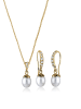 Elli Schmuckset 925 Sterling Silber in Gold