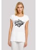F4NT4STIC T-Shirt Muttertag Family Vibes für Moms Club in weiß