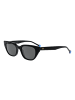 Bulget Unisex Sonnenbrille Schmetterling Schwarz
